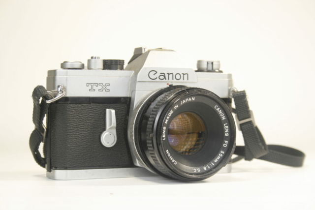 Canon TX. 35mm. SLR camera. 1975-1979. Japan