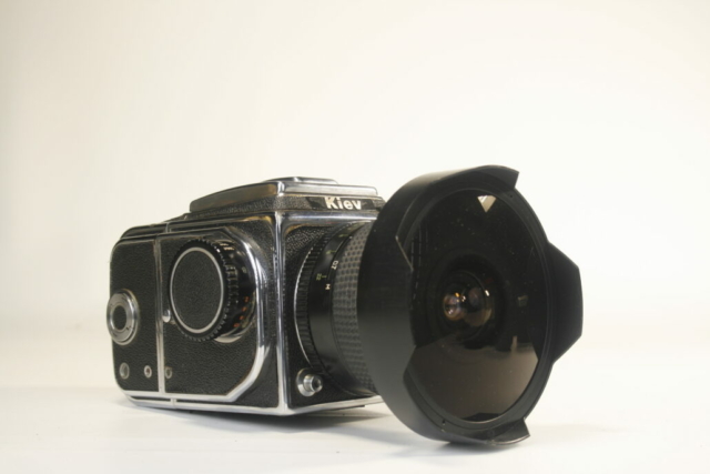 Kiev 88. 6×6 SLR camera. 120 film. 1988. USSR