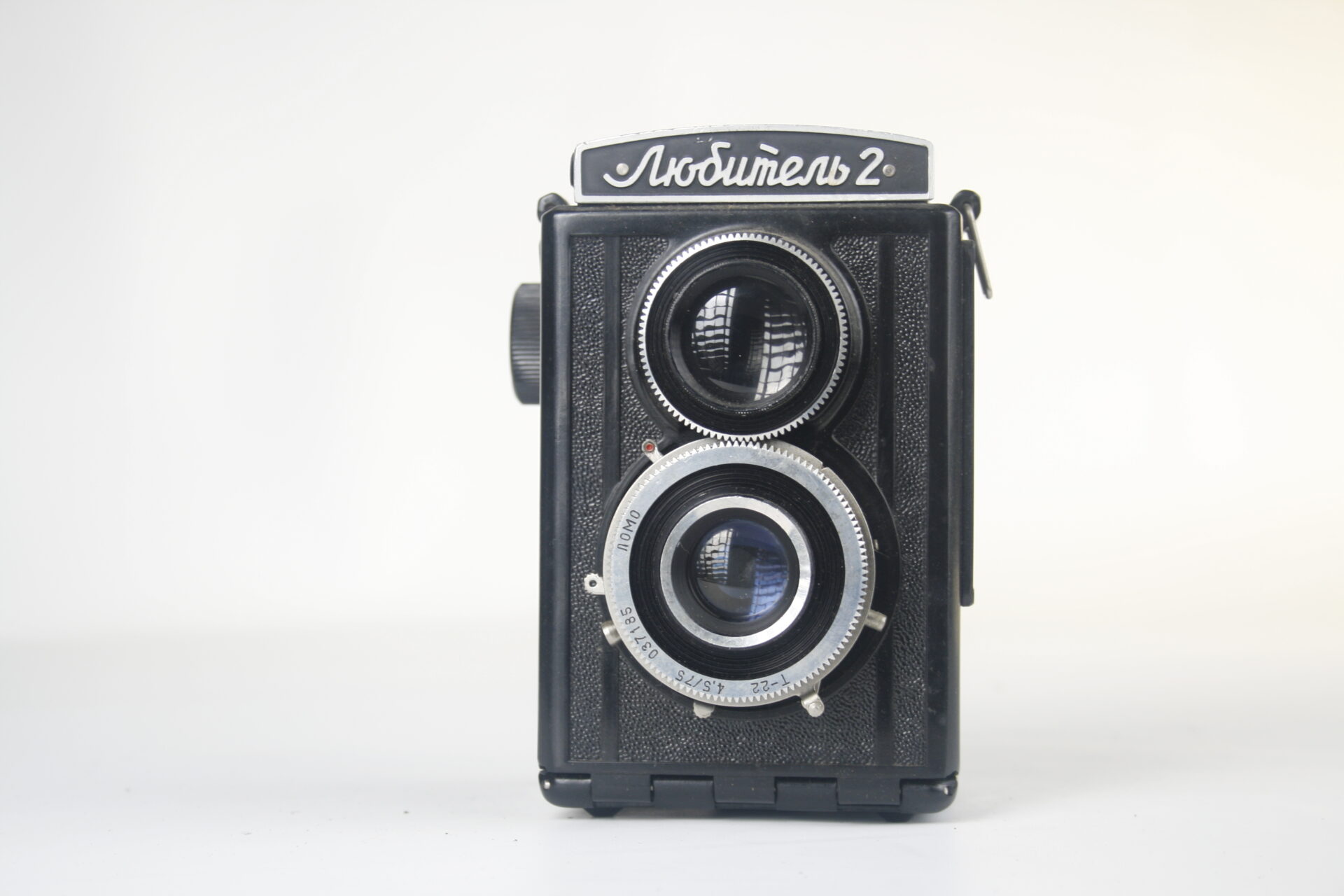 Lubitel 2 (Russisch opschrift) 1954-1980 6x6 TLR camera