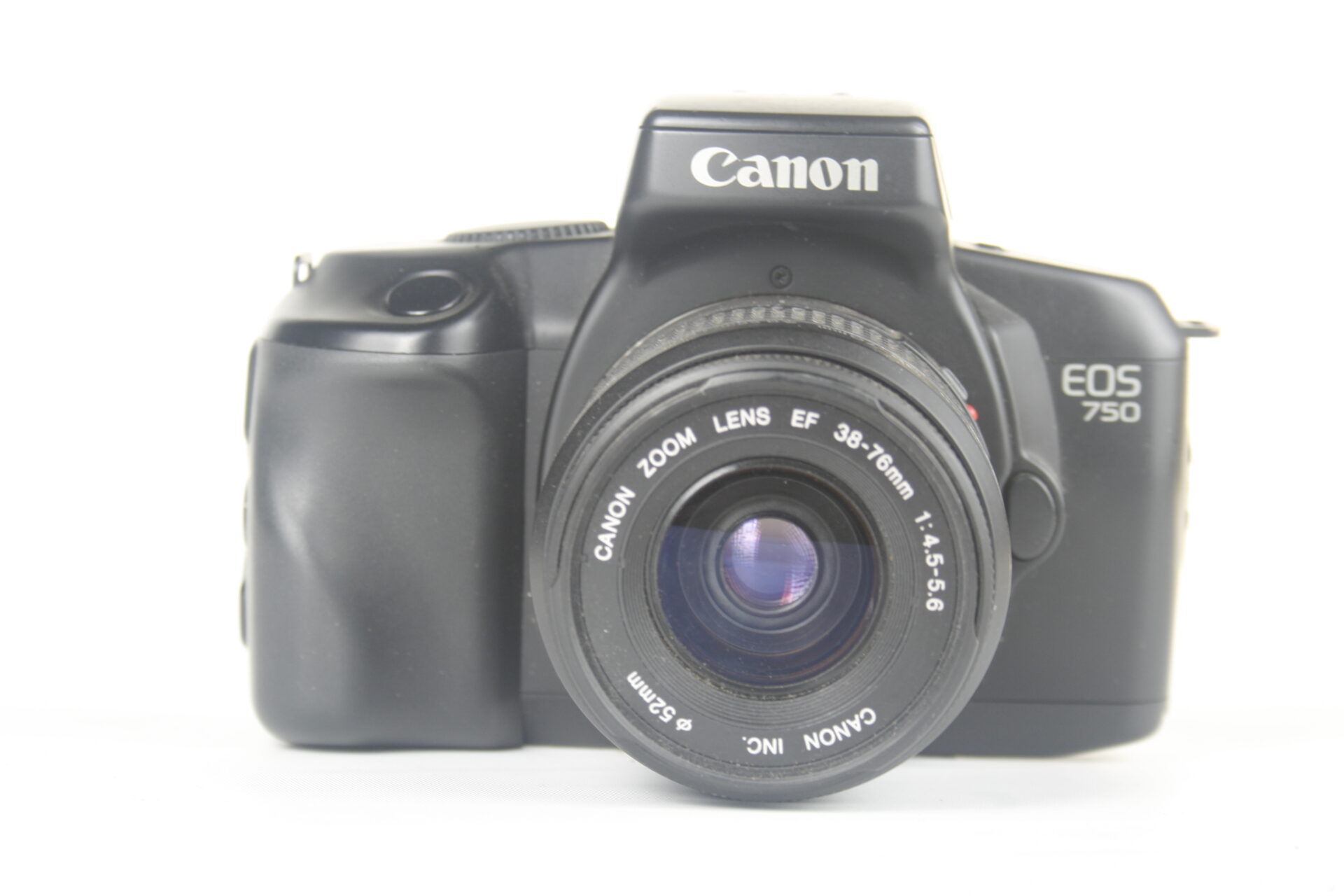 Canon EOS 750 35mm SLR camera. 1988. Japan.