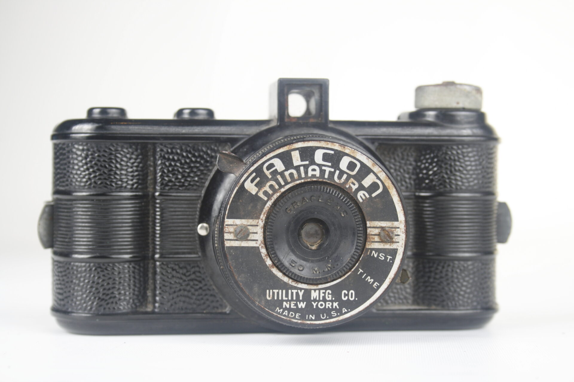 Falcon Miniature camera. 127 film. 1939. New York. USA.
