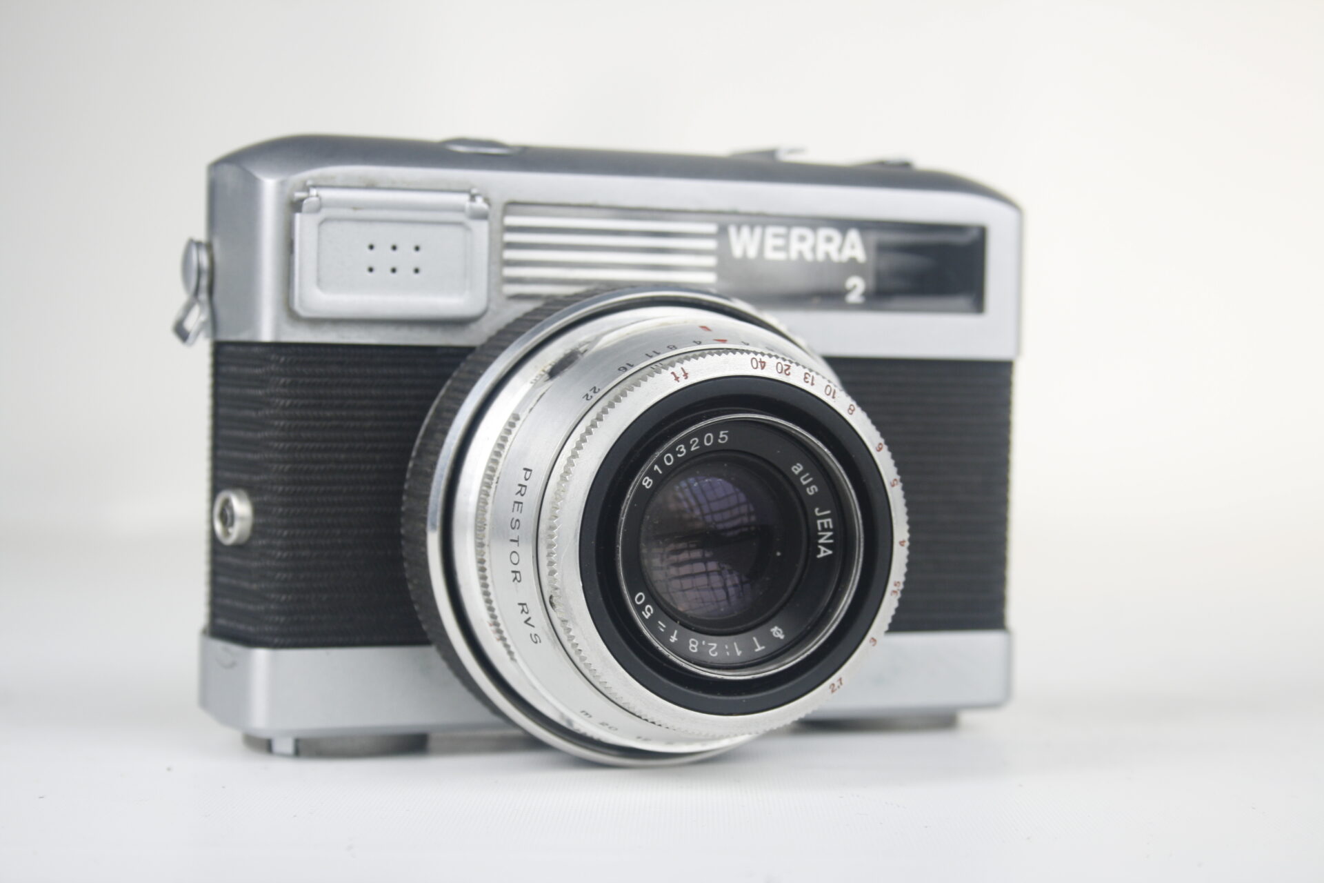 Werra 2 (Carl Zeiss Jena)  35mm viewfinder camera. 1955. Duitsland.