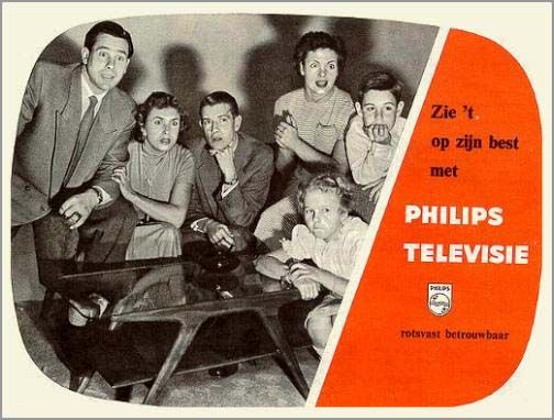 Vintage reclame van Philips