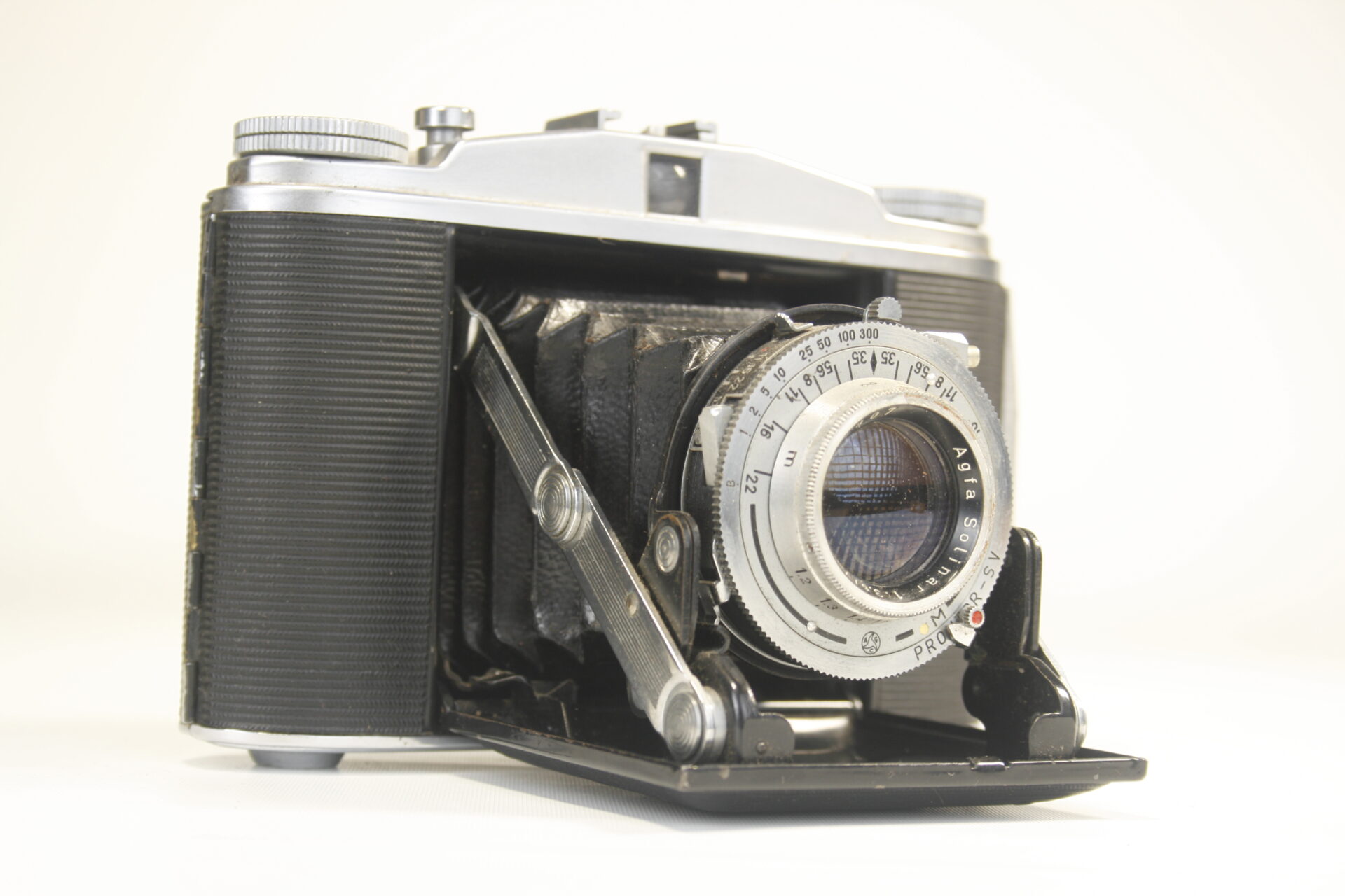 Agfa Isolette II. Prontor-SV. 120 rolfilm. Agfa Solinar. 1950-1960. Duitsland