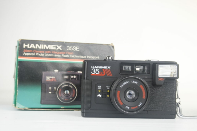 Hanimex 35SE 35mm camera. 1982. Hong Kong