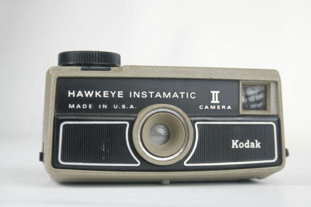Kodak Hawkeye Instamatic II. 1969-1973. 126 Kodapak filmcartridge. USA en Canada.