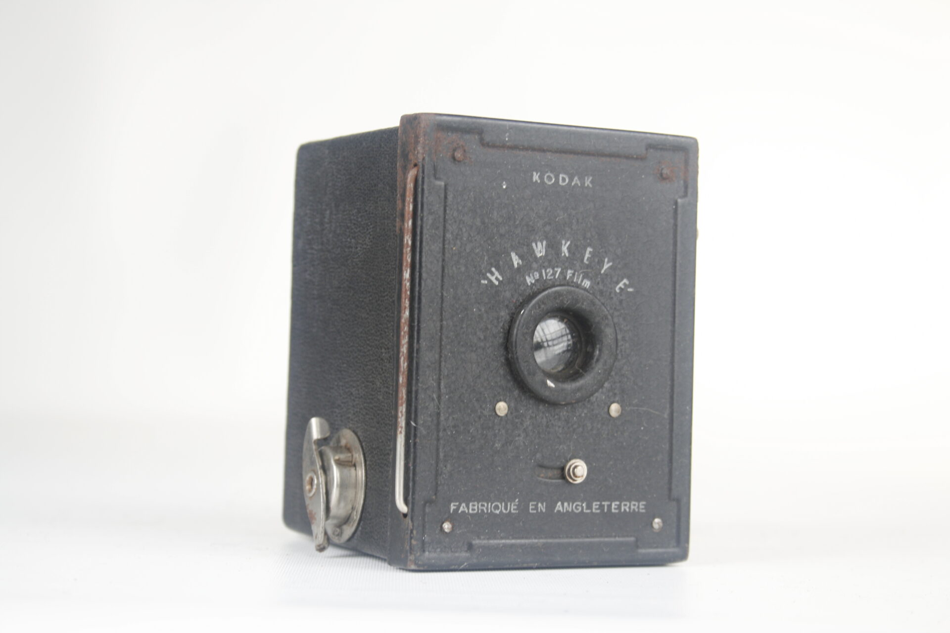 Kodak Hawkeye. 127 film box camera. 1936. Engeland.