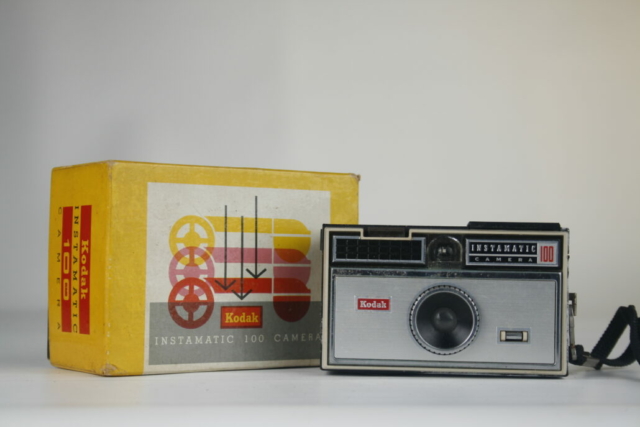 Kodak Pocket Instamatic 100. 126 Cartridge film. 1963-1966. USA