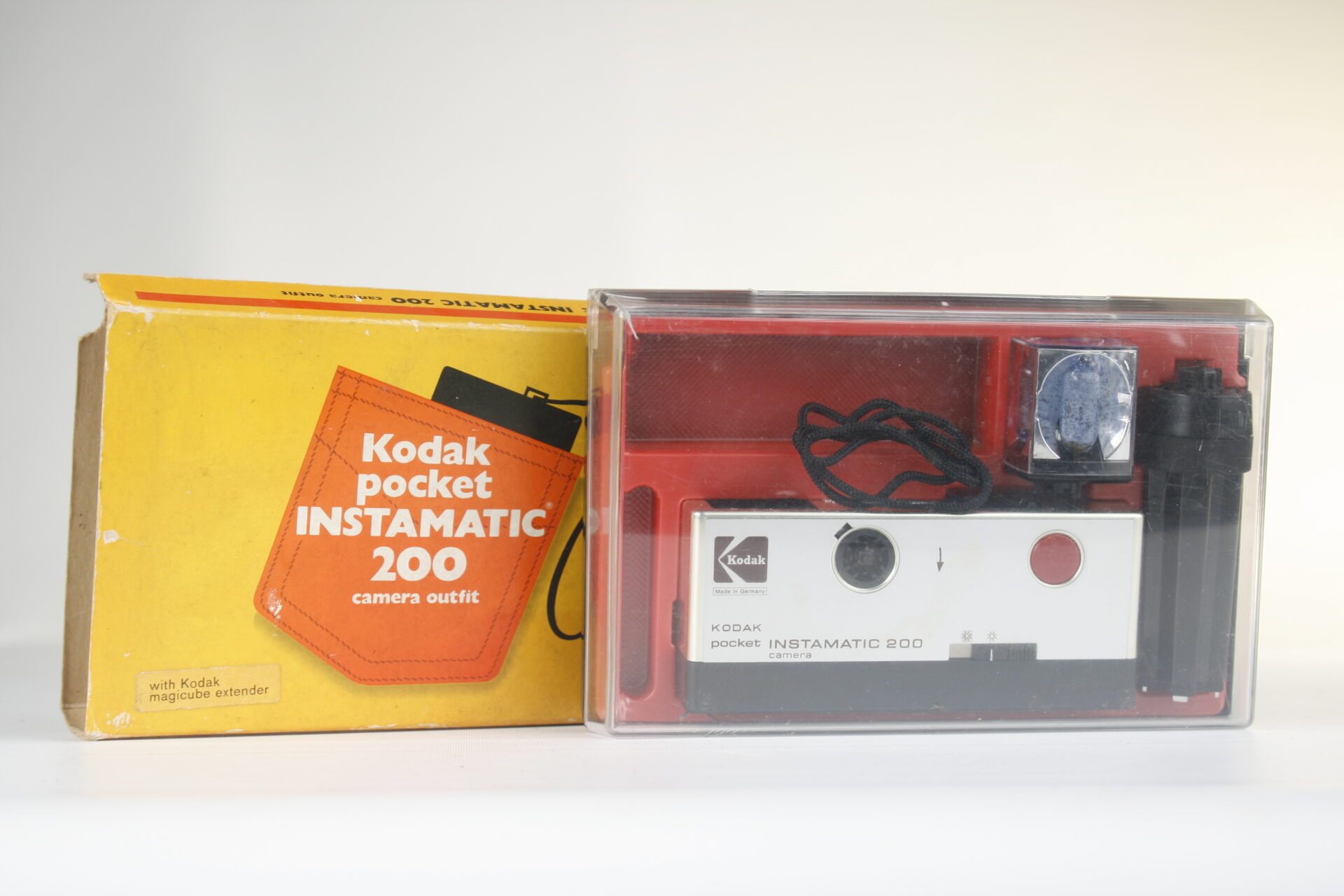 Kodak Pocket Instamatic 200. 110 Cartridge film. 1972-1974. Duitsland