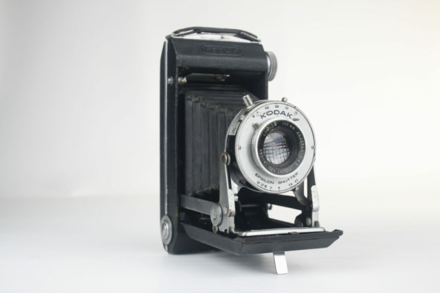 Kodak Six-20 A. 620 film. 1950. Engeland
