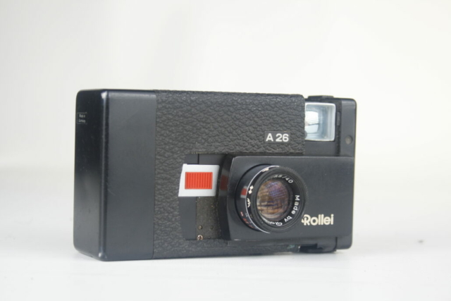 Rollei A26. 126 filmcasette. 1972-1976. Duitsland.