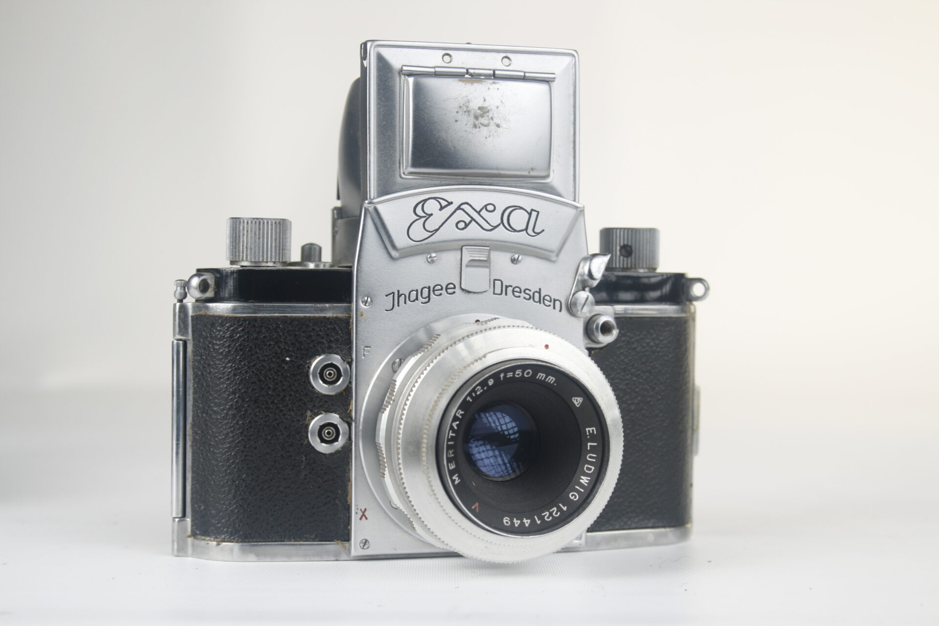 Exa versie I. Ihagee. 35mm SLR camera. 1951-1952. Duitsland.