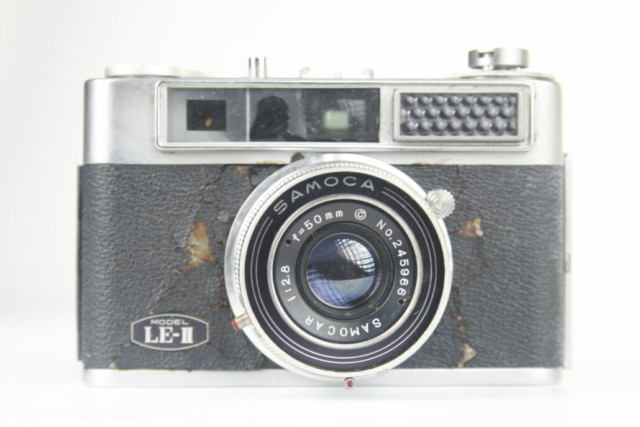 Samoca LE-II.  35mm rangefinder camera. Ca.1960. Japan.