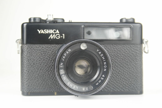 Yashica MG-1. 35mm rangefinder camera. Japan. 1975. Japan.