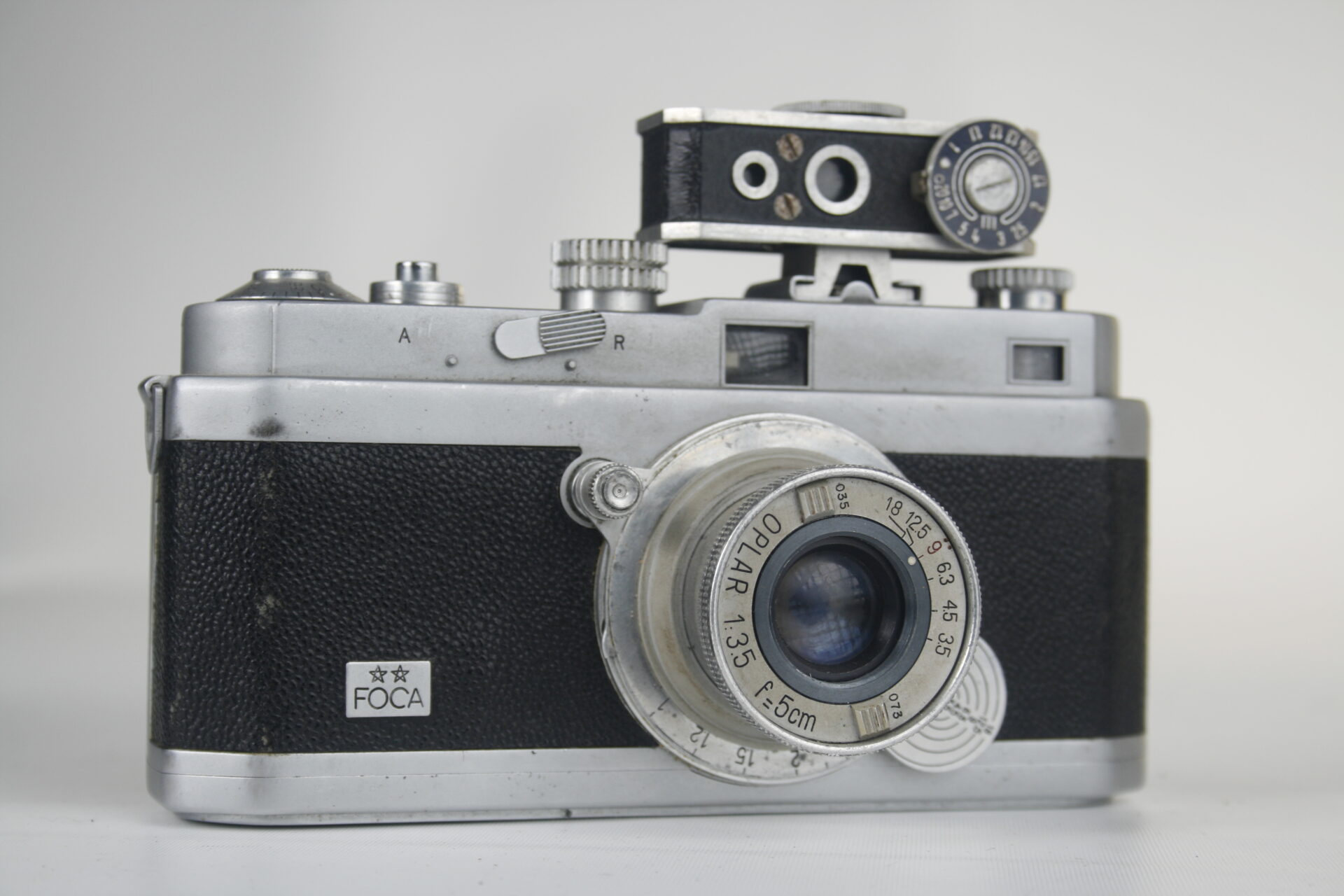 OPL Foca PF2B.  35mm rangefinder camera. Ca.1947-1957. Frankrijk.