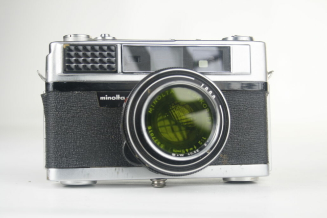 Minolta AL.  35mm rangefinder camera. 1961. Japan.