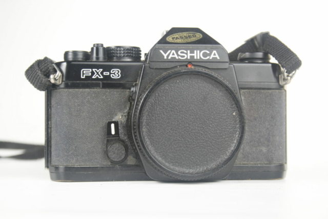 Yashica FX-3. 35mm SLR camera. 1979. Japan.