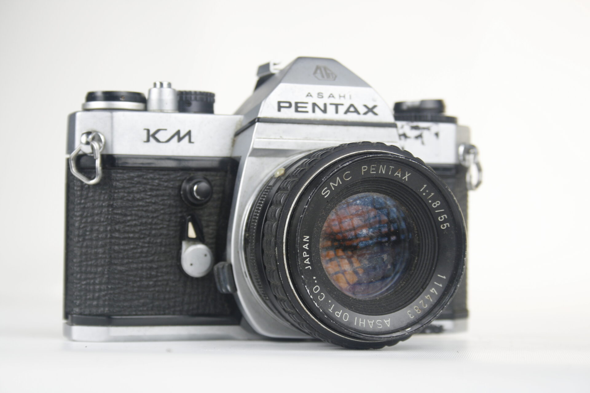Pentax (Asahi) KM. 35mm SLR camera. 1975. Japan.