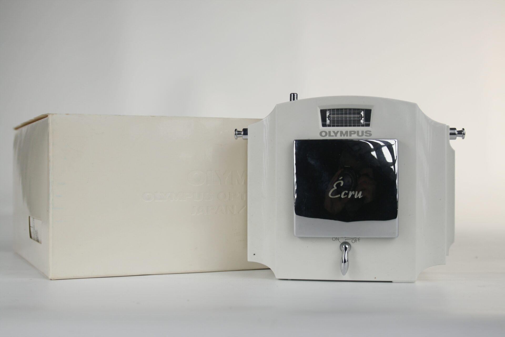 Olympus Ecru. 35mm compact camera. 1991. Japan.