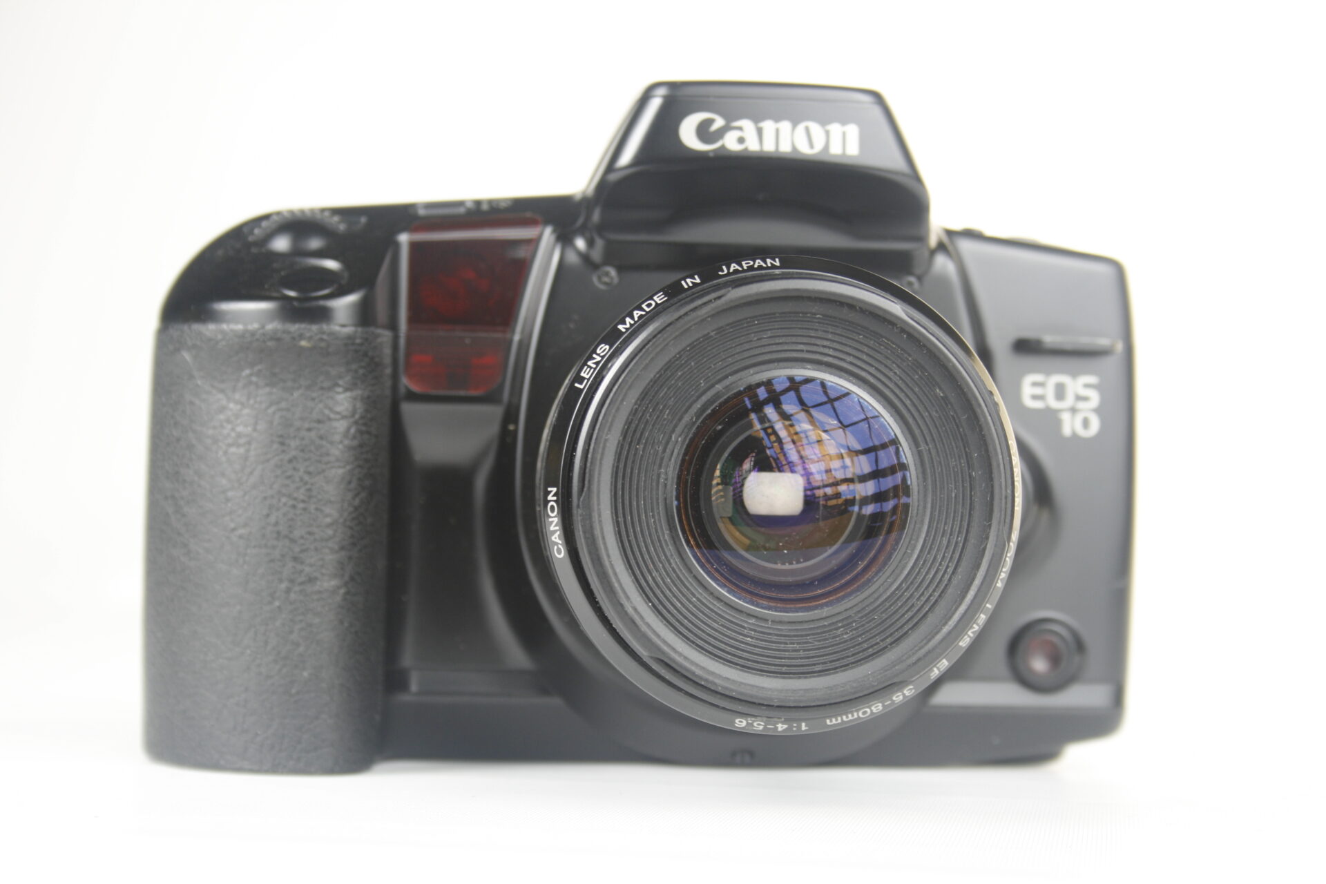 Canon EOS 10. (EOS 10s USA, EOS 10QD Japan). 35mm SLR camera. 1990. Japan.
