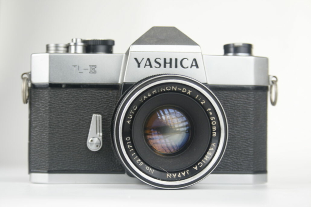 Yashica TL-E. 35mm SLR camera. 1969. Japan.
