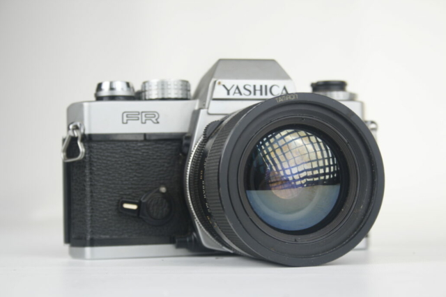 Yashica FR. 35mm SLR camera. 1976. Japan.
