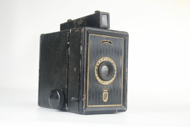Prinsen Box. 120 film box camera. 1947. Nederland.