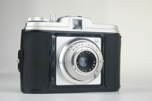 Agfa Isola. 120 film viewfinder camera. 1955. Duitsland.