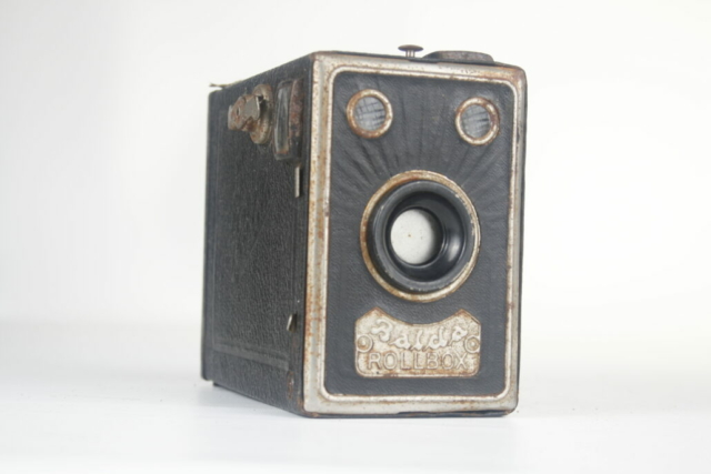 Balda Rollbox. 120 film box camera. 1938. Duitsland.