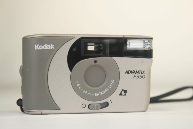Kodak Advantix F350. APS film compact camera. 1999. USA