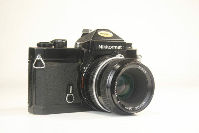 Nikon Nikkormat FT2. 35mm. SLR camera. 1975. Japan
