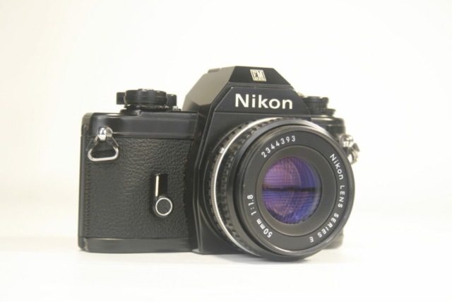 Nikon EM. 35mm. SLR camera. 1979. Japan