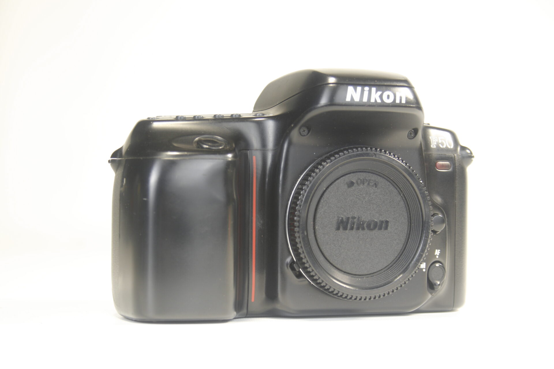 Nikon F50 (N50 USA). 35mm SLR camera. 1994. Japan.