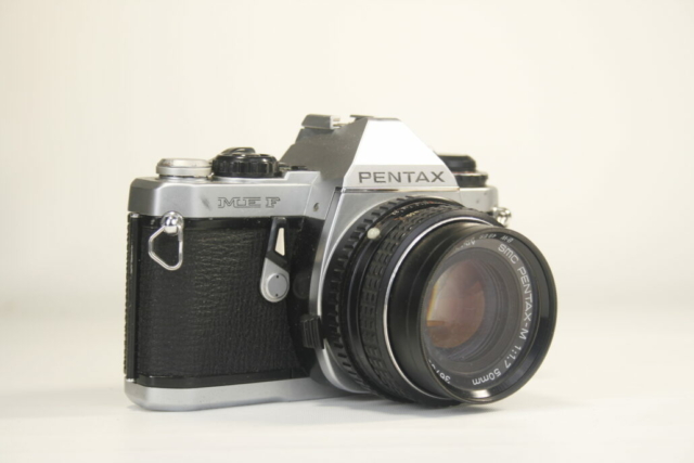 Pentax ME F. 35mm. SLR camera. 1981-1984. Japan