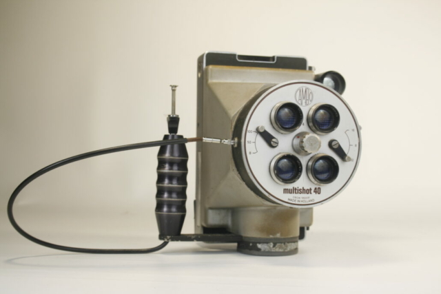 Cambo Multishot 40. Instant camera. 1966. Nederland