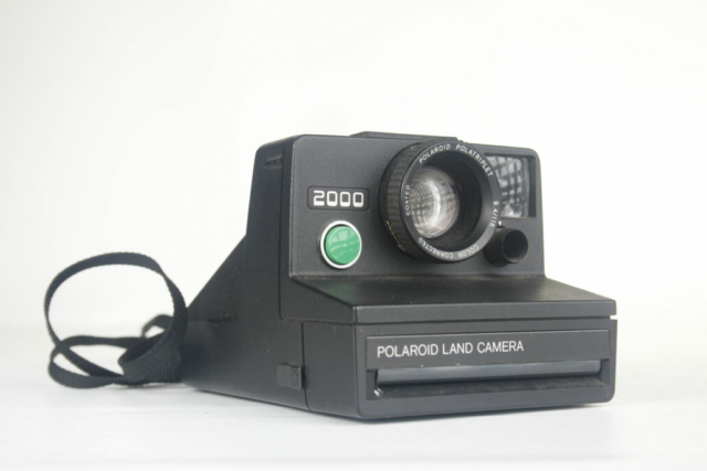 Polaroid 2000 land camera.Internationale versie van de SX-70. 1976. USA