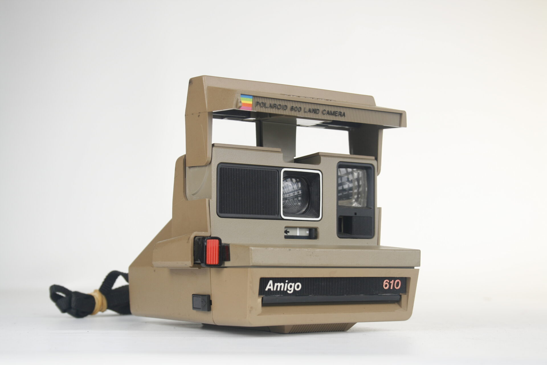 Polaroid Amigo 610 land camera. 600-series integraal film. 1982. USA