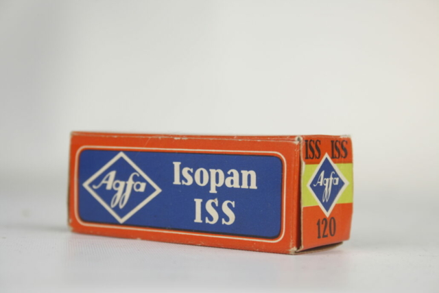 Agfa Isopan ISS. 120 rolfilm. Duitsland