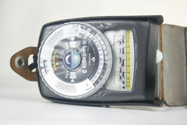 Gossen Lunasix 3 (Luna Pro S USA). Omgevingsbelichtingsmeter. F1-90. 1 4000 sec. tot 8 uur. 1966. Duitsland