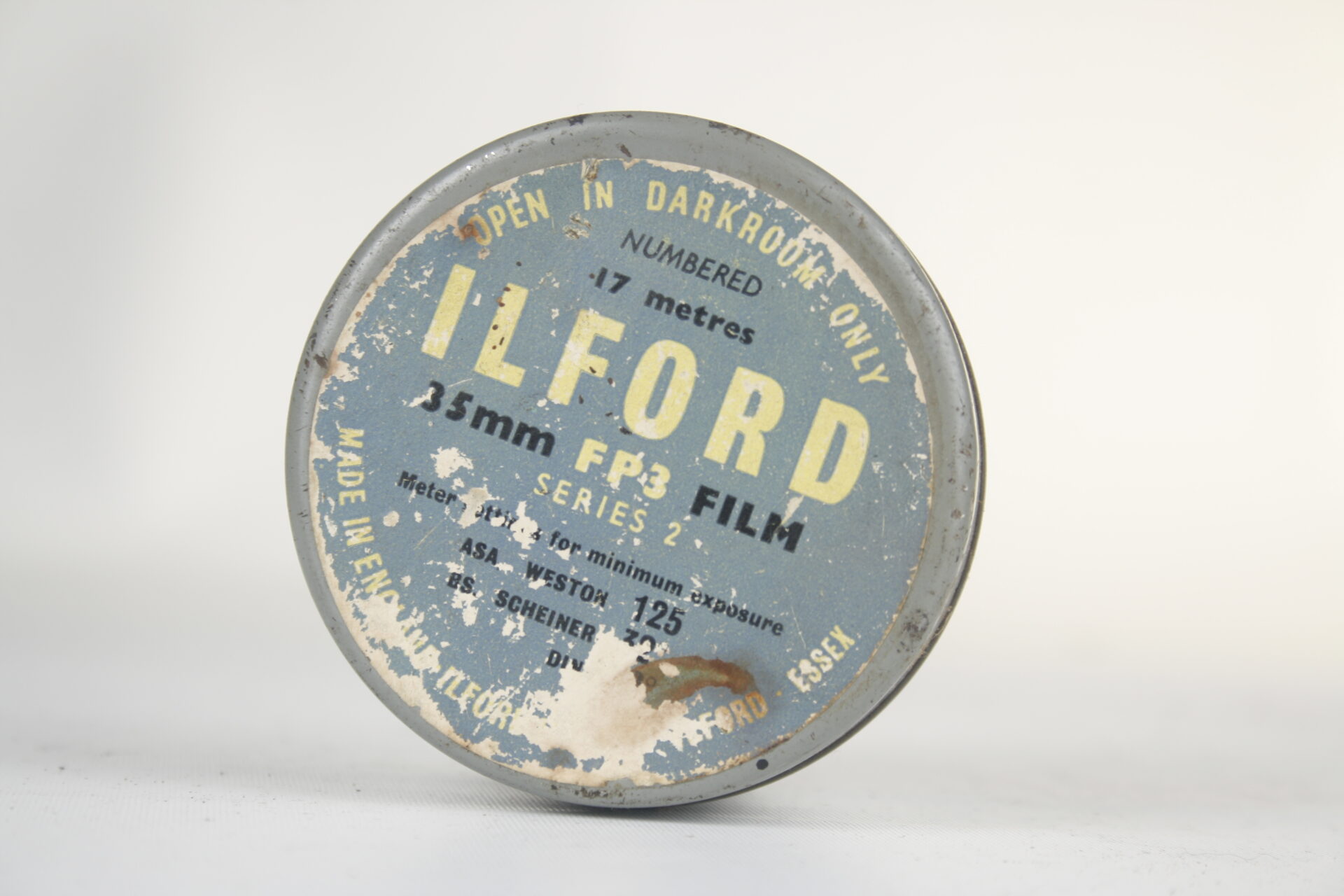 Ilford FP3 film. Series 2. 17 meter 35mm film.