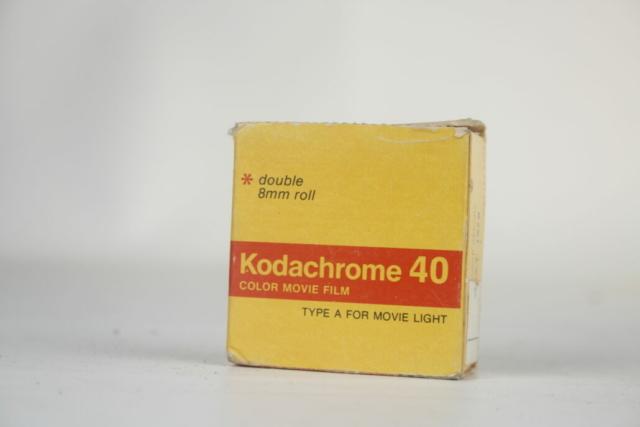 Kodak Kodachrome 40 kleurenfilm film. Dubbele 8mm rol