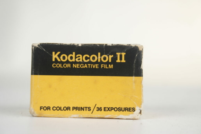 Kodak Kodacolor II. Kleuren negatief film.
