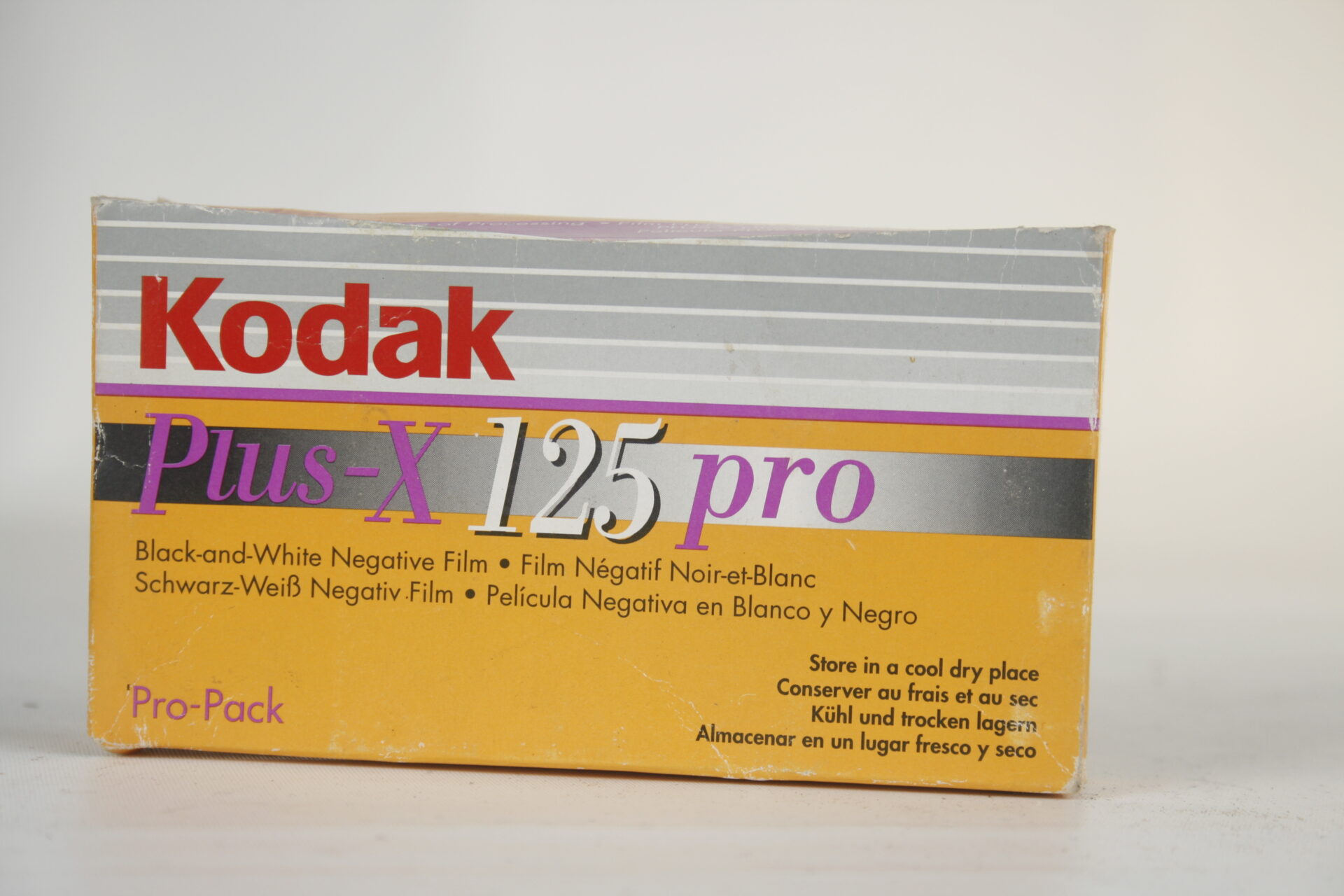 Kodak Plus-X 125 pro. Zwart wit negatief film. Pro pack. 2