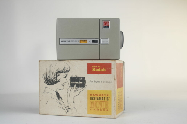 Kodak Super-8 Hawkeye Instamatic.
