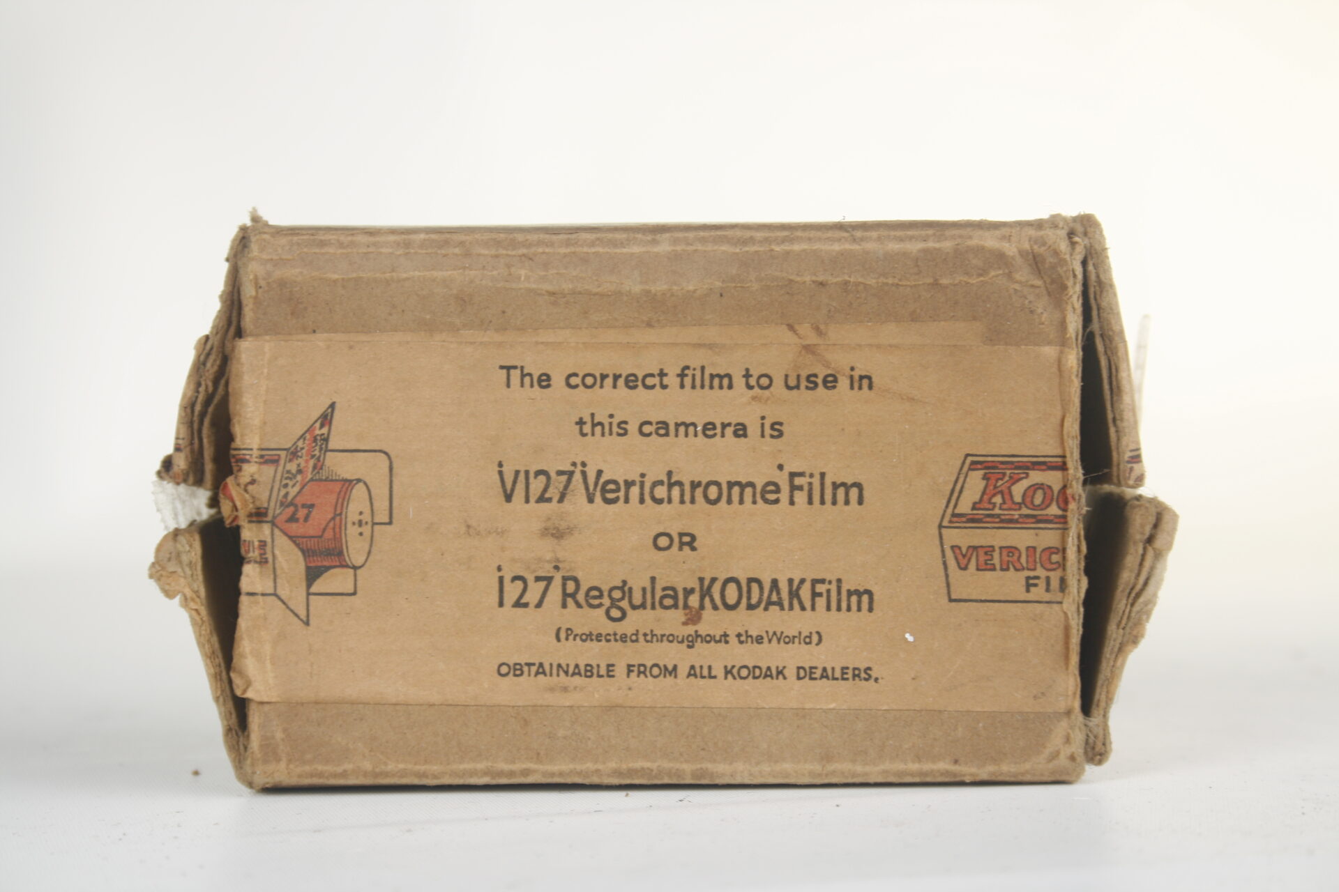 Kodak V127 Verichrome film of 127 Regulaire Kodak film