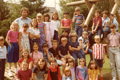 Schoolfoto jaren 80