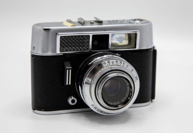 Voigtländer Vito CLR. Skopar lens. 35mm rangefinder camera. 1963-1968. Duitsland.