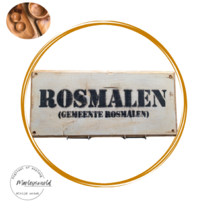 Plank Rosmalen. Gemeente Rosmalen.