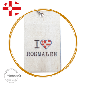 Sleutelhanger I love Rosmalen